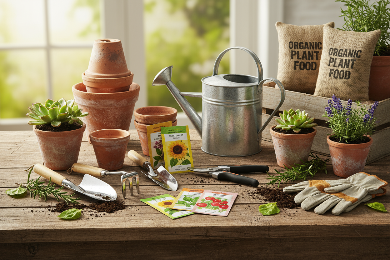 Create image for gardening products  
